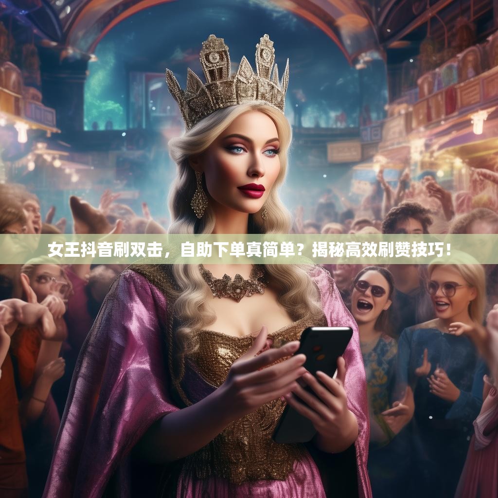 女王抖音刷双击，自助下单真简单？揭秘高效刷赞技巧！
