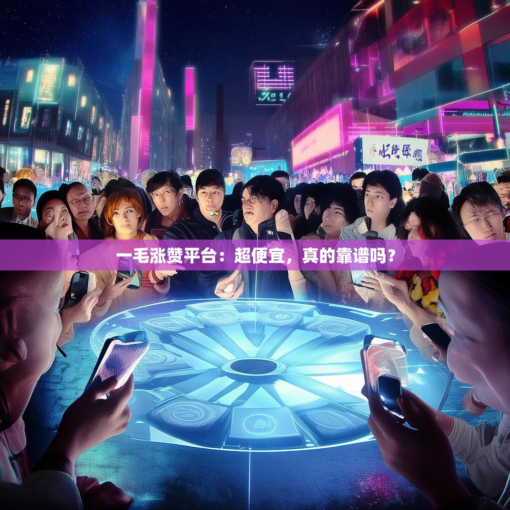 一毛涨赞平台：超便宜，真的靠谱吗？