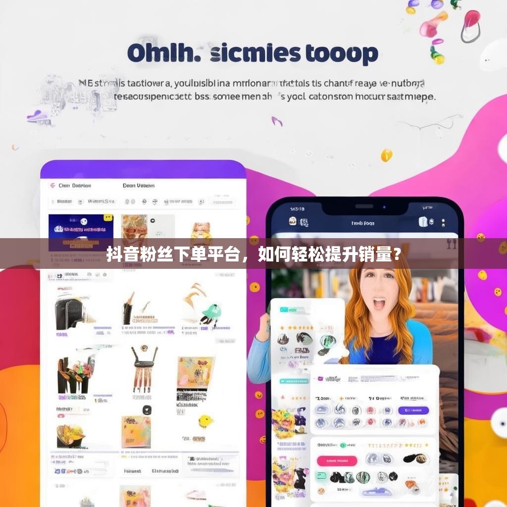 抖音粉丝下单平台，如何轻松提升销量？