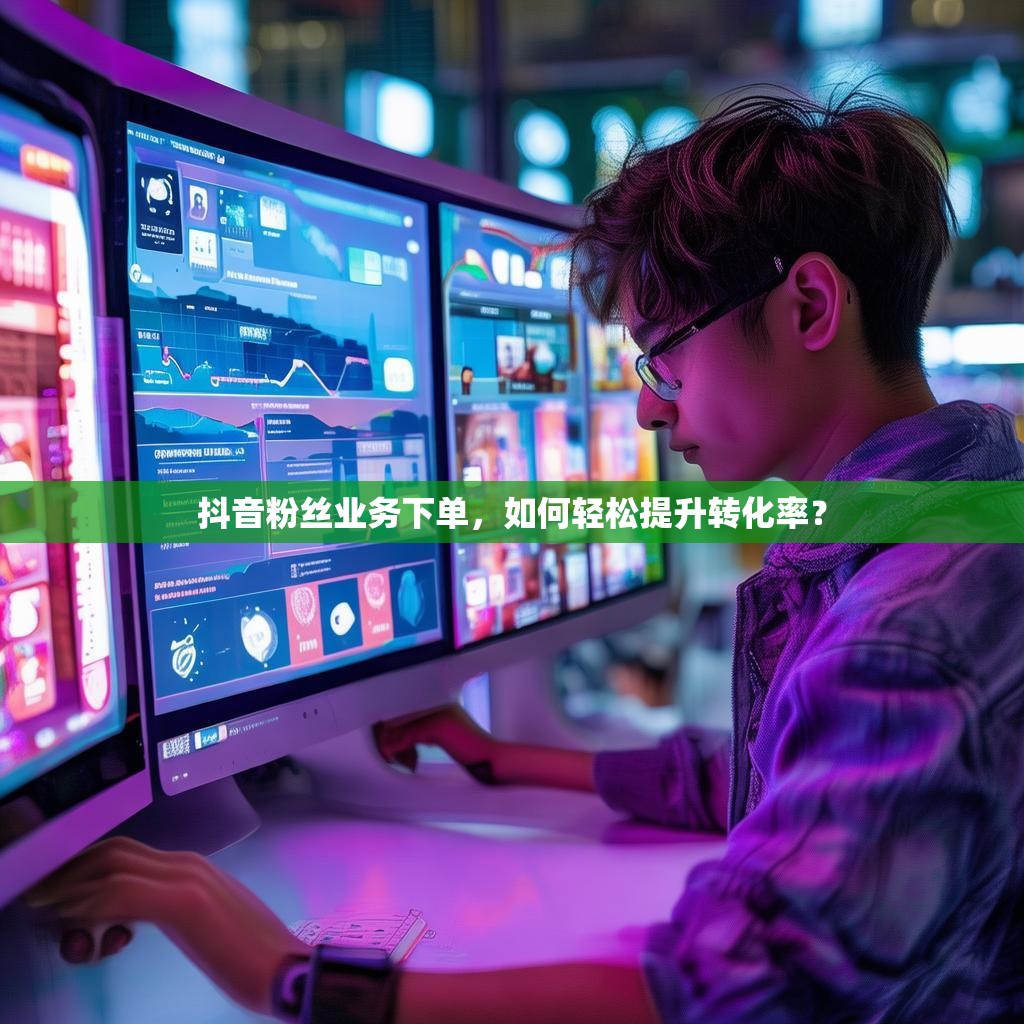 抖音粉丝业务下单，如何轻松提升转化率？