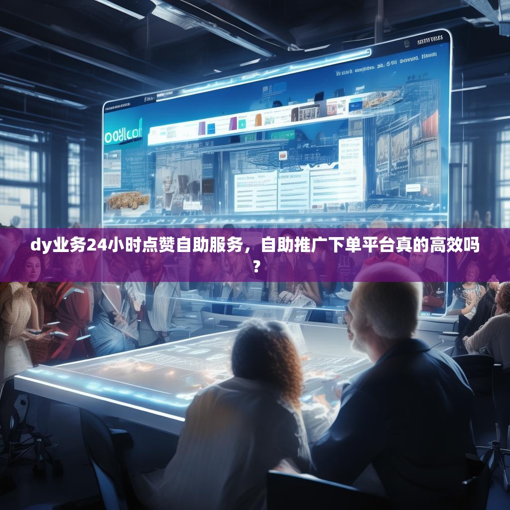 dy业务24小时点赞自助服务，自助推广下单平台真的高效吗？