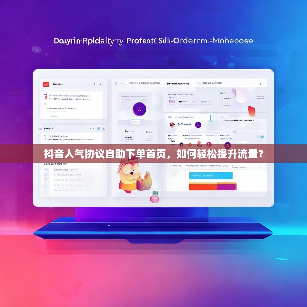 抖音人气协议自助下单首页，如何轻松提升流量？