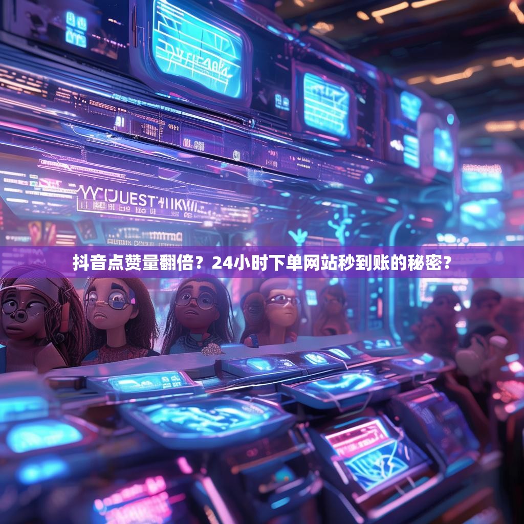 抖音点赞量翻倍？24小时下单网站秒到账的秘密？