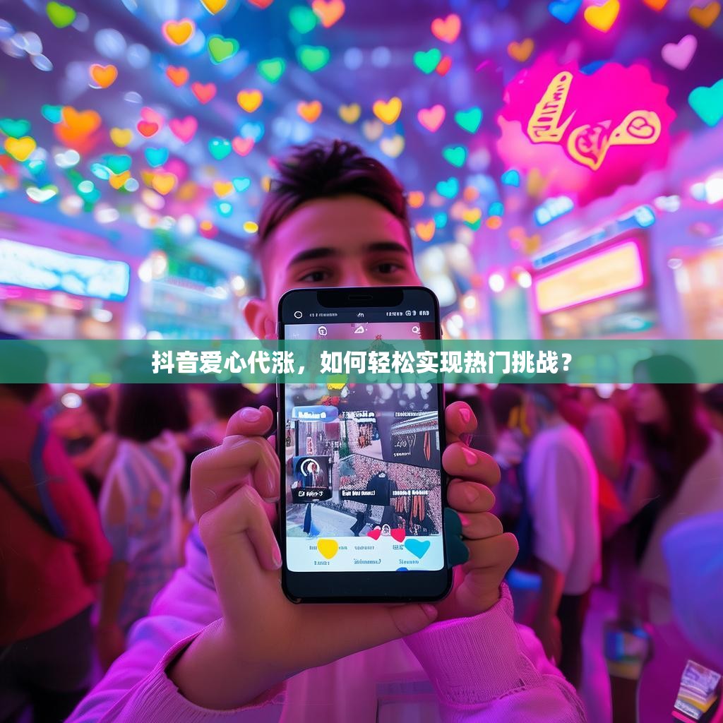 抖音爱心代涨，如何轻松实现热门挑战？