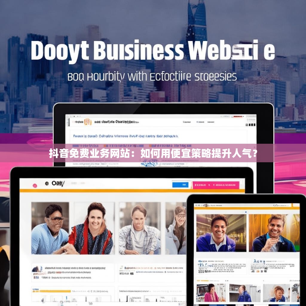 抖音免费业务网站:如何用便宜策略提升人气? 抖音免费业务网站:如何用便宜策略提升人气?