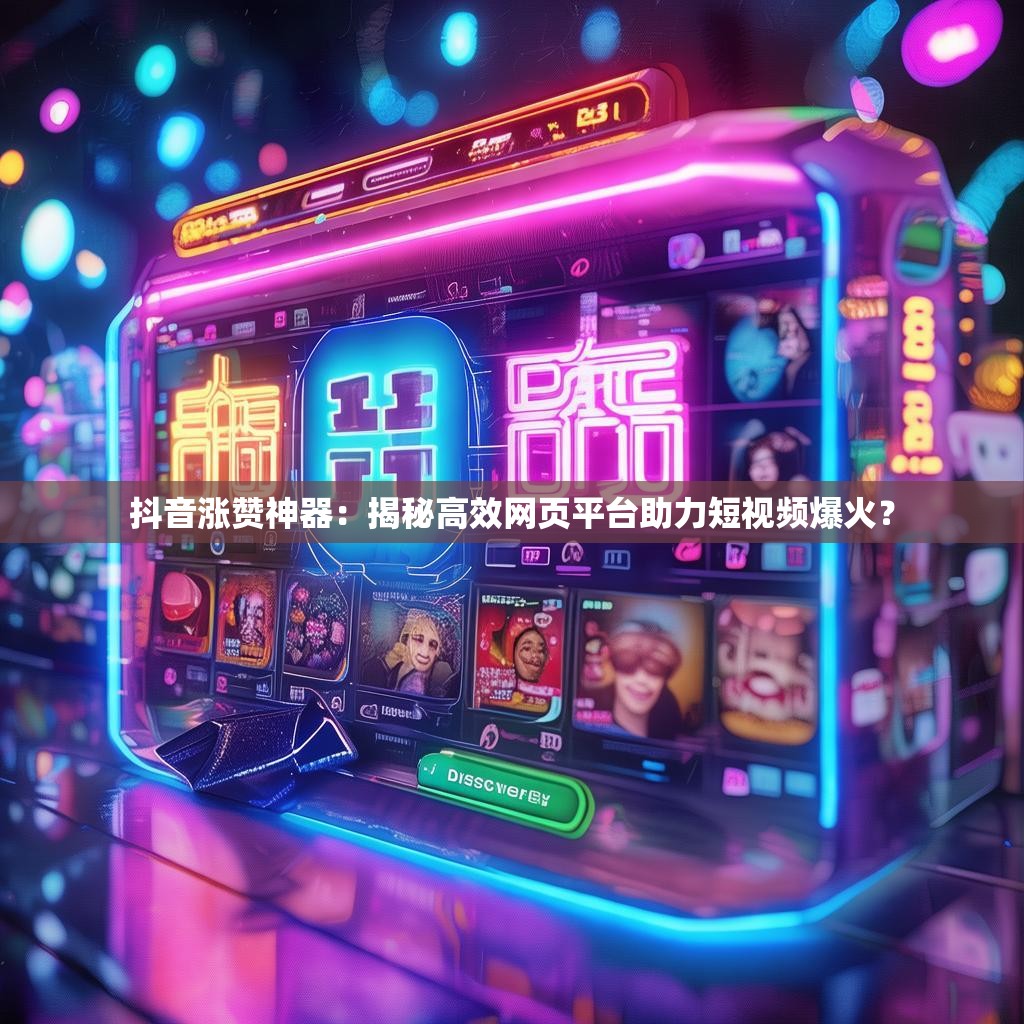 抖音涨赞神器：揭秘高效网页平台助力短视频爆火？