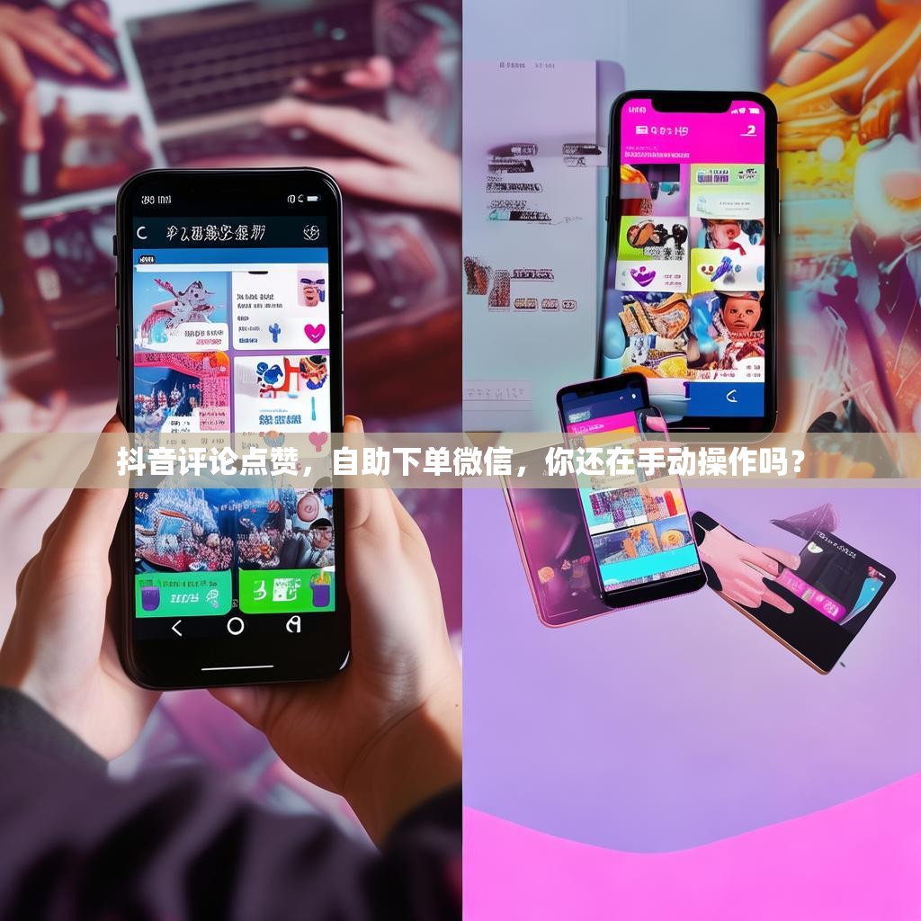 抖音评论点赞，自助下单微信，你还在手动操作吗？