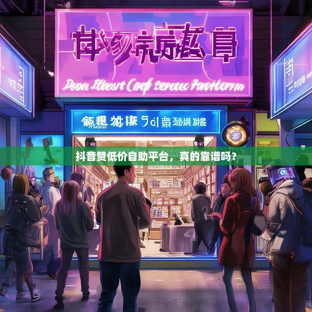 抖音赞低价自助平台，真的靠谱吗？