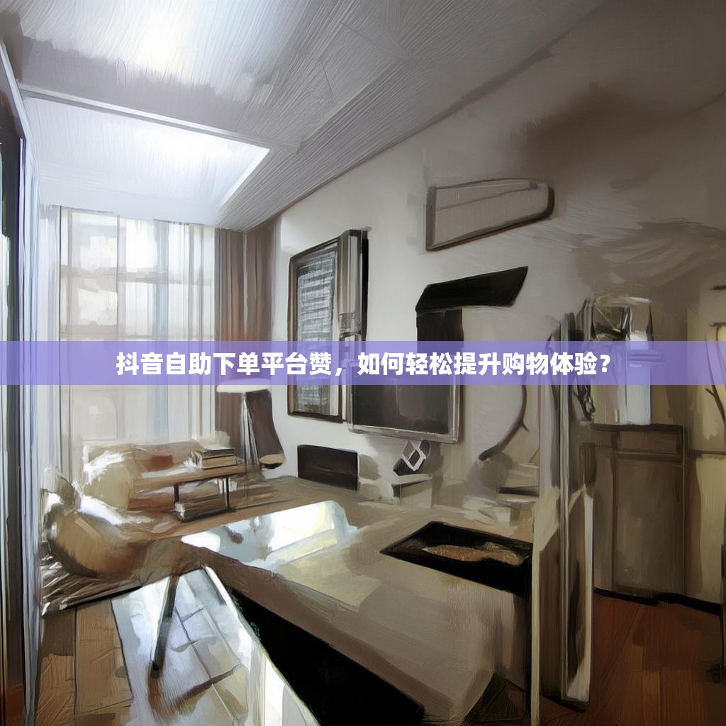 抖音自助下单平台赞，如何轻松提升购物体验？