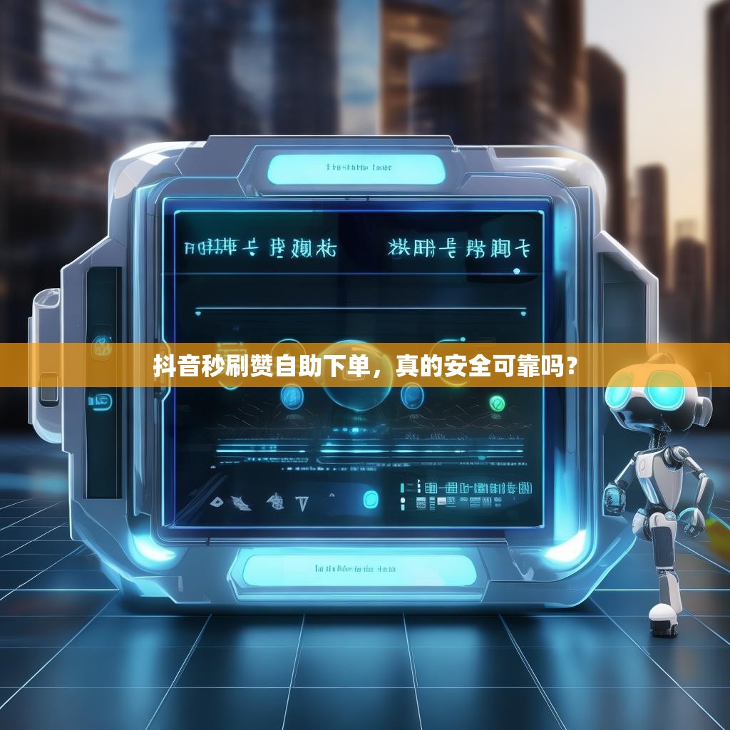 抖音秒刷赞自助下单，真的安全可靠吗？