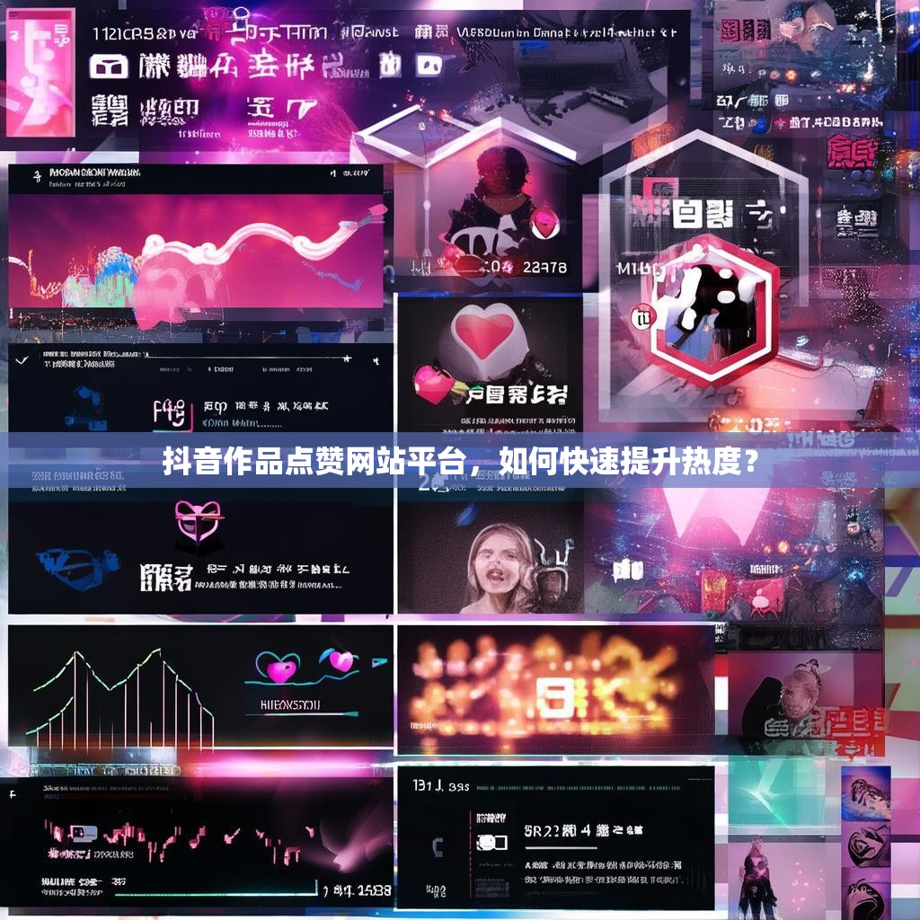 抖音作品点赞网站平台，如何快速提升热度？