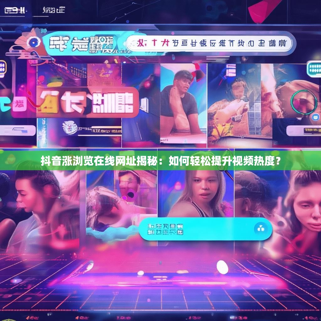 抖音涨浏览在线网址揭秘：如何轻松提升视频热度？