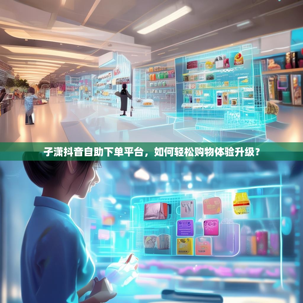 子潇抖音自助下单平台，如何轻松购物体验升级？