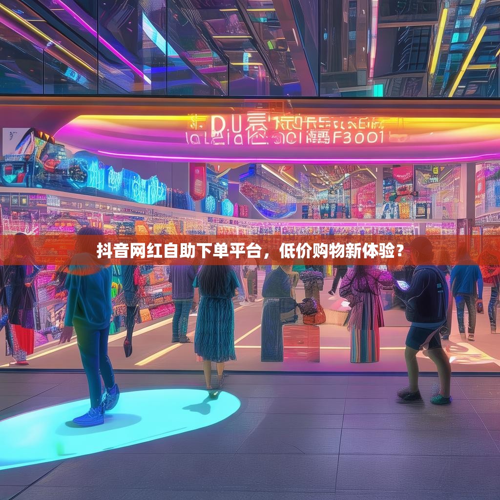 抖音网红自助下单平台，低价购物新体验？