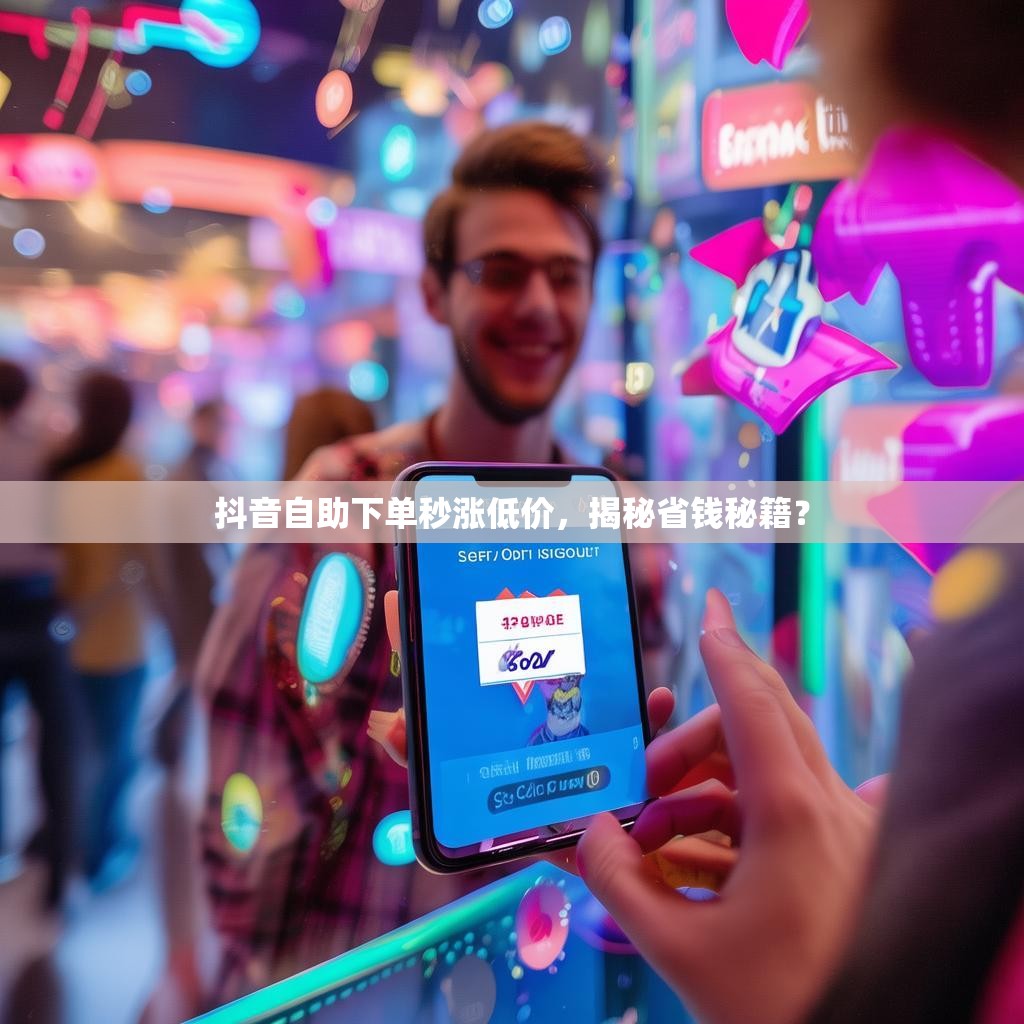 抖音自助下单秒涨低价，揭秘省钱秘籍？
