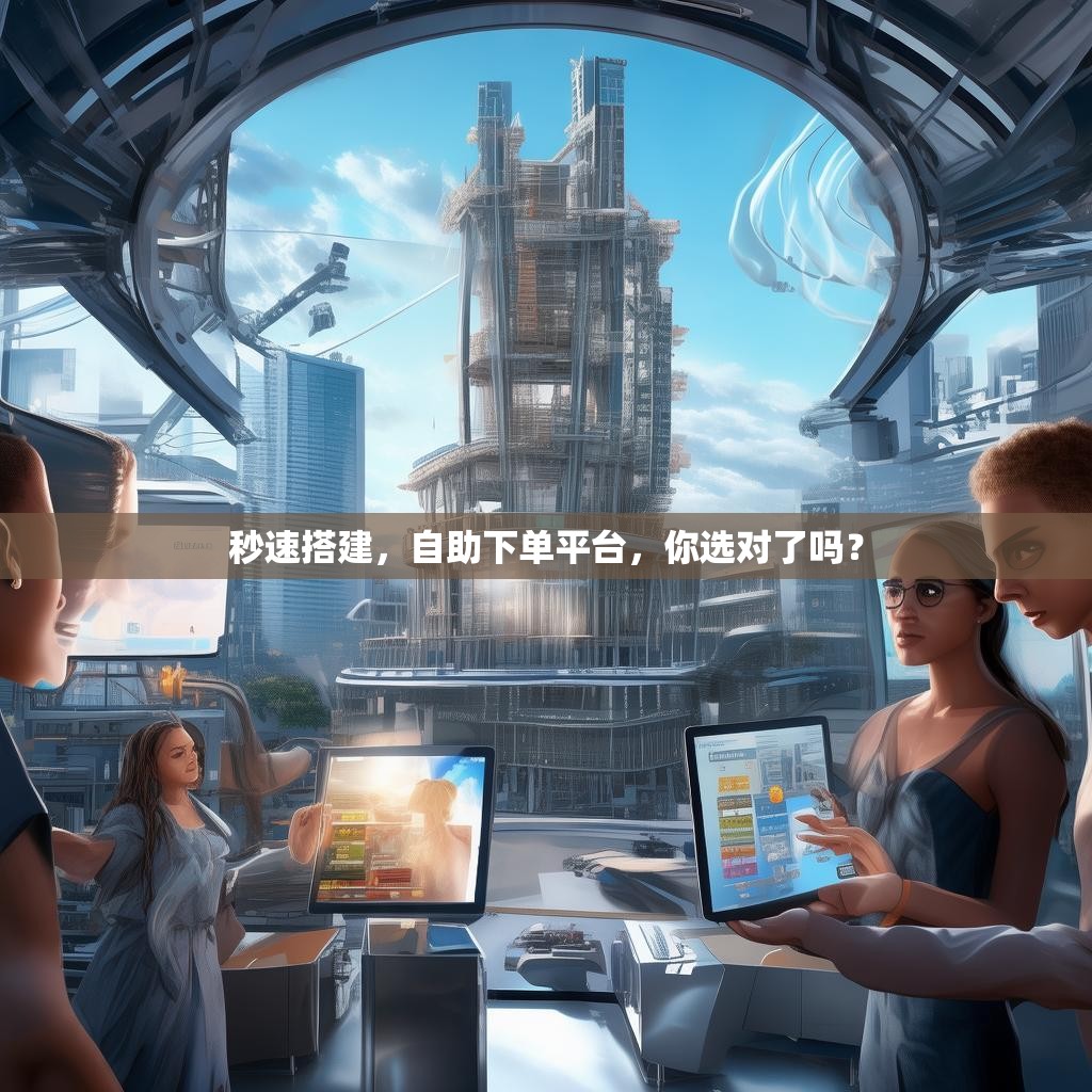 秒速搭建，自助下单平台，你选对了吗？