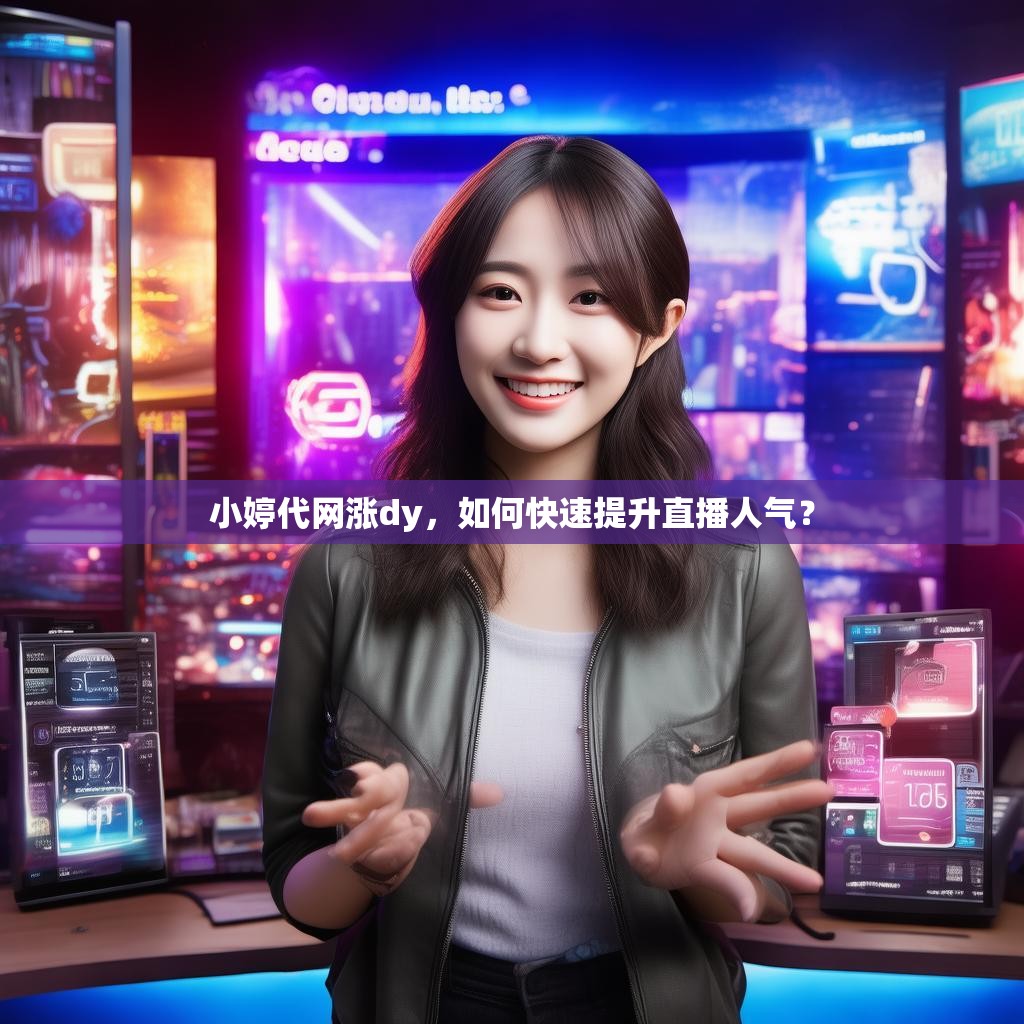 小婷代网涨dy，如何快速提升直播人气？