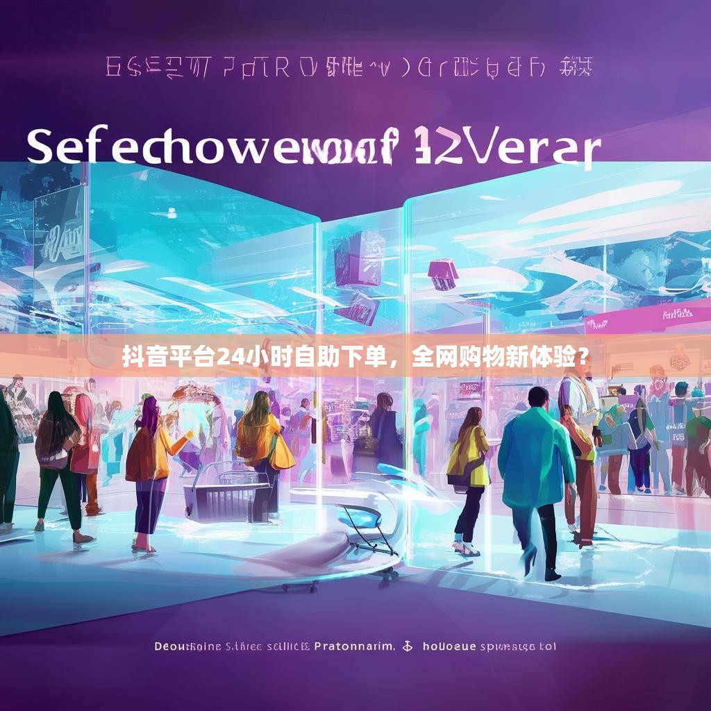 抖音平台24小时自助下单，全网购物新体验？