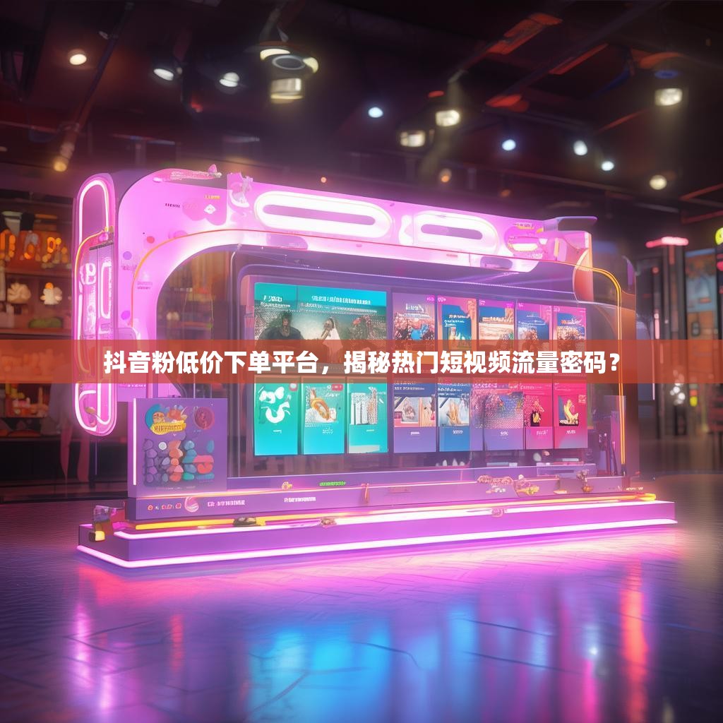 抖音粉低价下单平台，揭秘热门短视频流量密码？