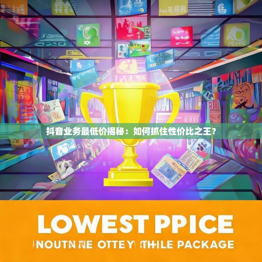 抖音业务最低价揭秘：如何抓住性价比之王？