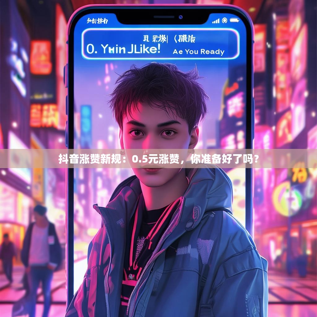 抖音涨赞新规：0.5元涨赞，你准备好了吗？
