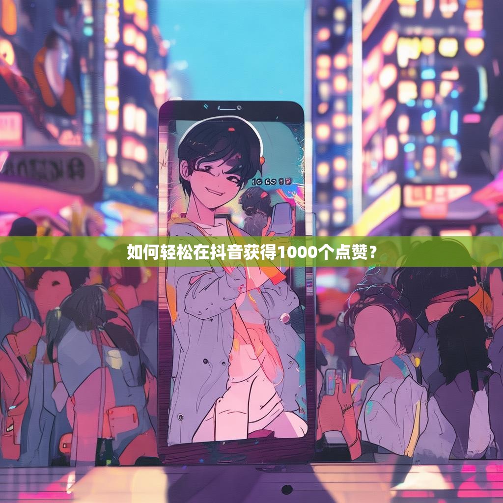 如何轻松在抖音获得1000个点赞？