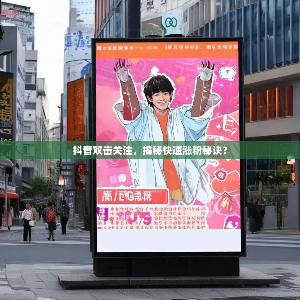 抖音双击关注，揭秘快速涨粉秘诀？