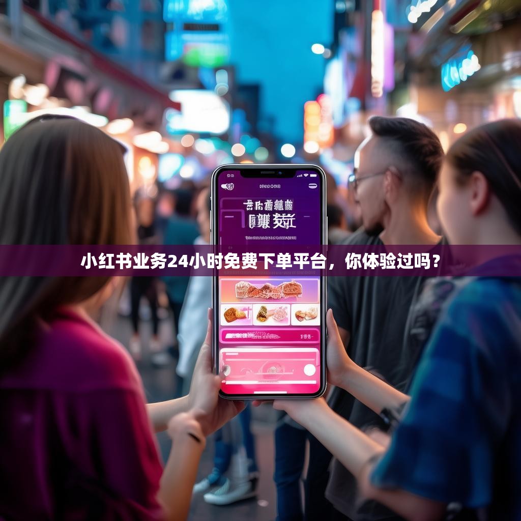 小红书业务24小时免费下单平台，你体验过吗？