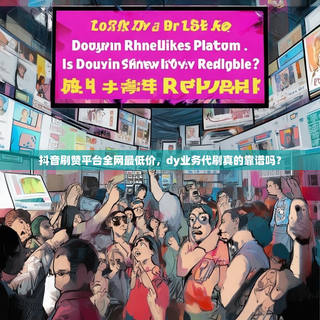抖音刷赞平台全网最低价，dy业务代刷真的靠谱吗？