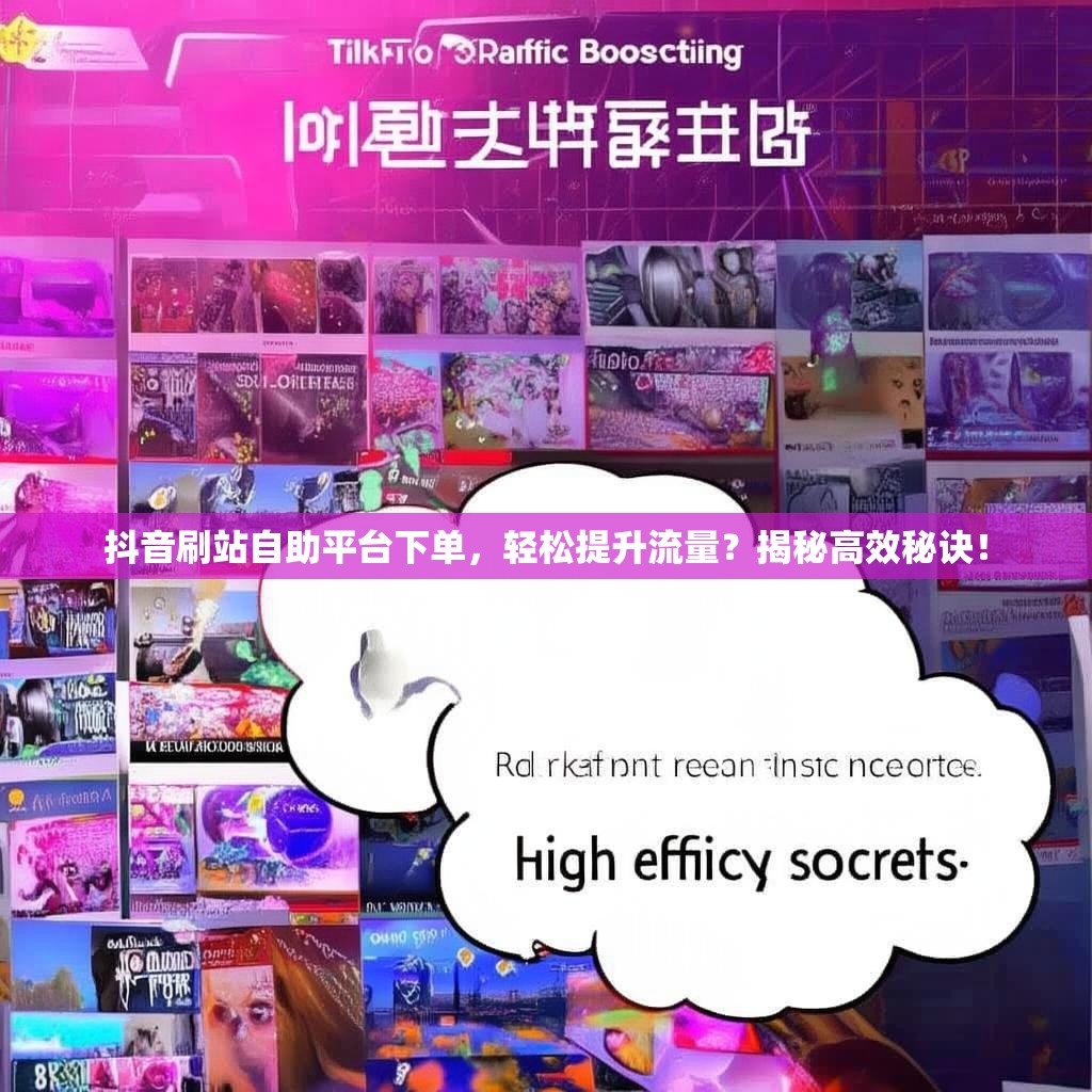 抖音刷站自助平台下单，轻松提升流量？揭秘高效秘诀！