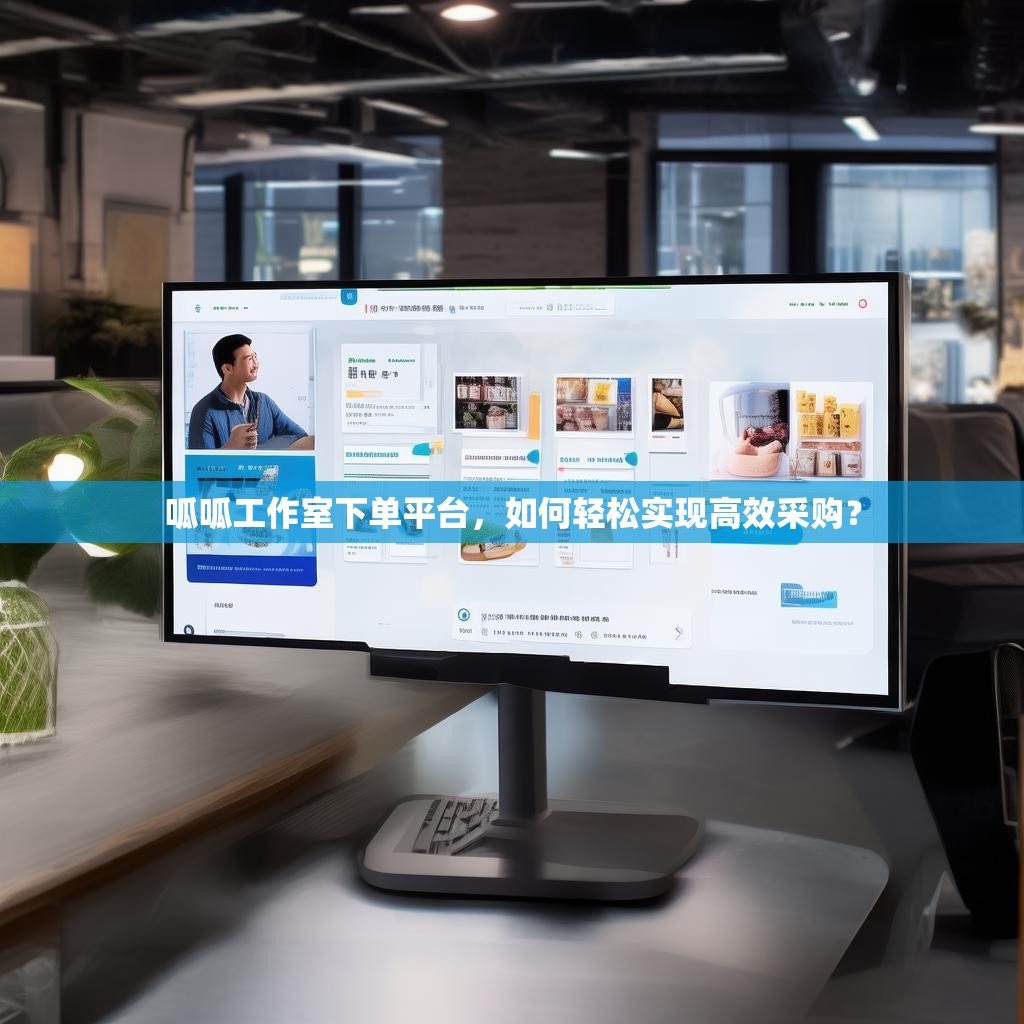 呱呱工作室下单平台，如何轻松实现高效采购？