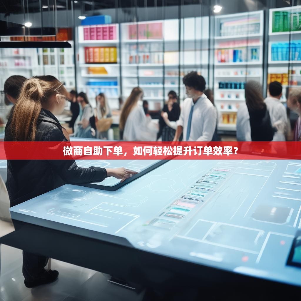 微商自助下单，如何轻松提升订单效率？