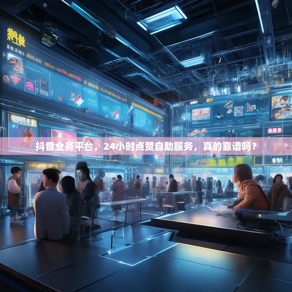 抖音业务平台，24小时点赞自助服务，真的靠谱吗？