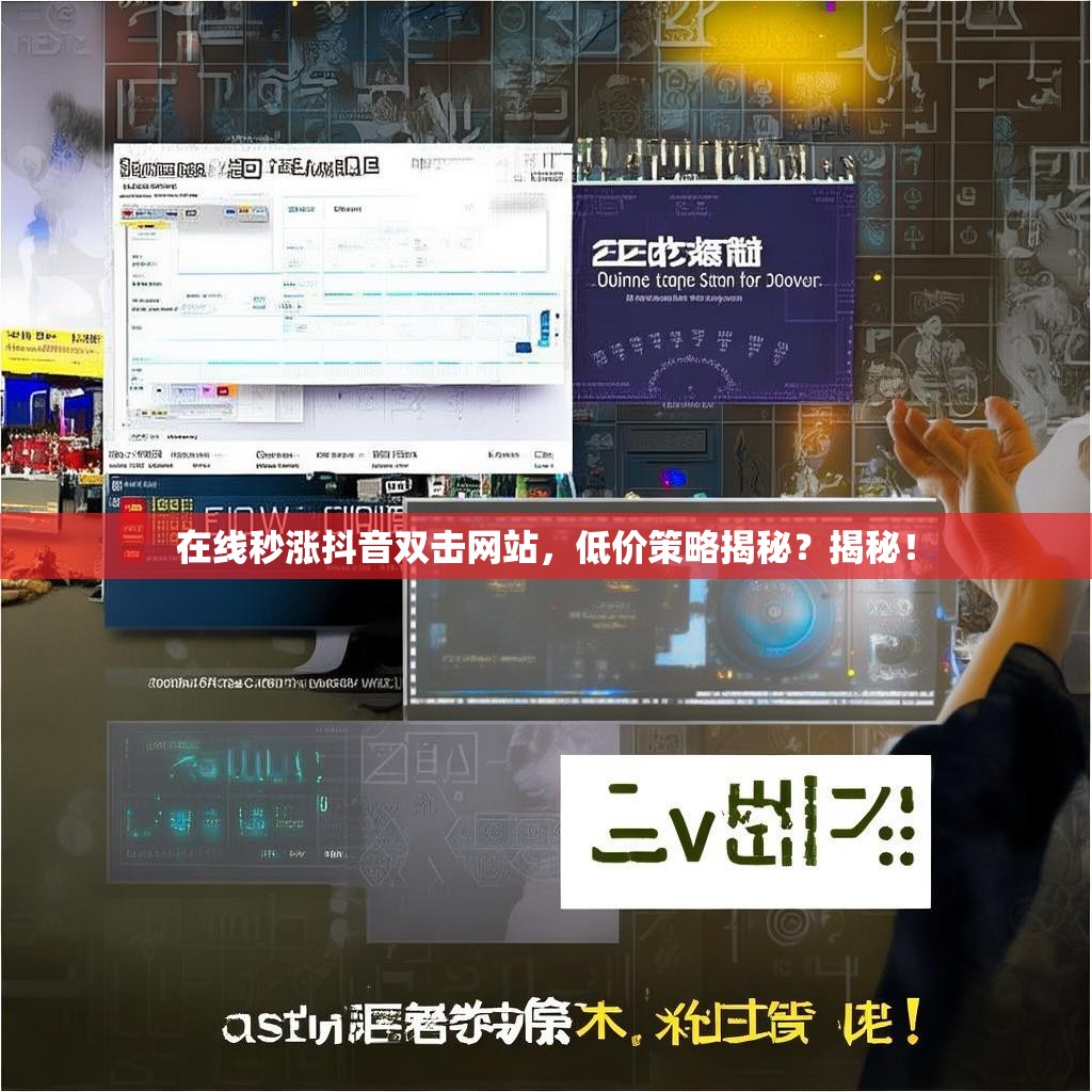 在线秒涨抖音双击网站，低价策略揭秘？揭秘！