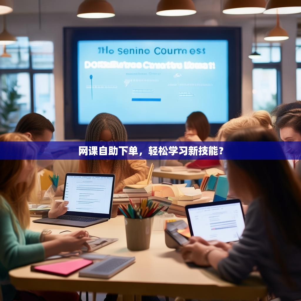 网课自助下单，轻松学习新技能？
