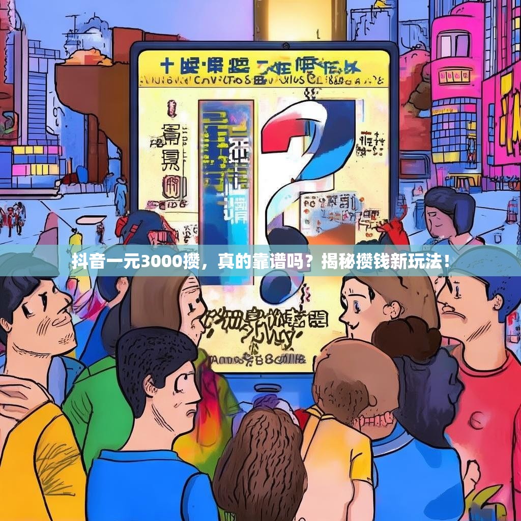 抖音一元3000攒，真的靠谱吗？揭秘攒钱新玩法！
