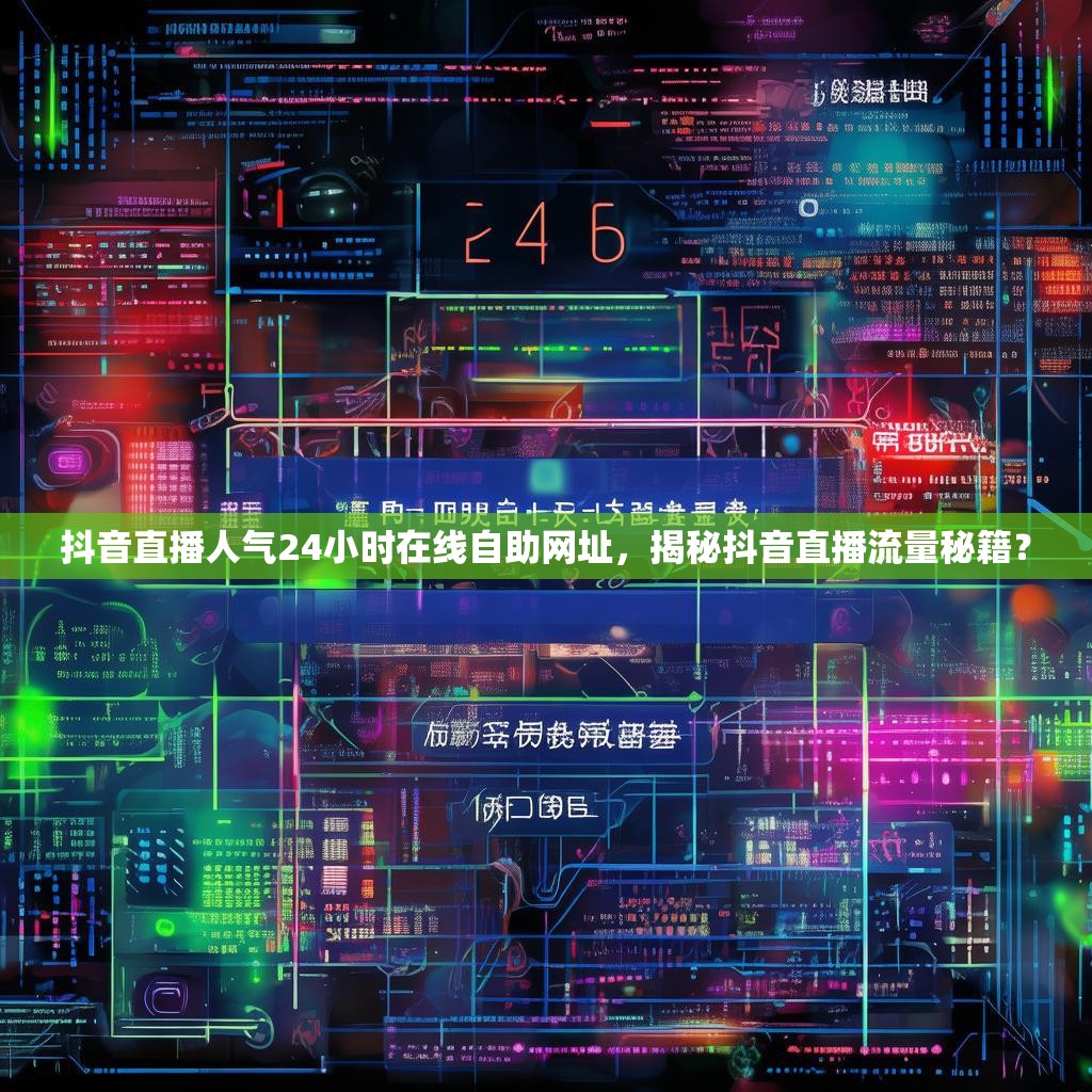 抖音直播人气24小时在线自助网址，揭秘抖音直播流量秘籍？