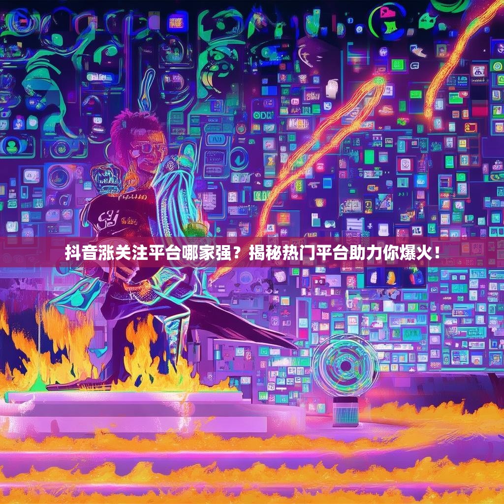 抖音涨关注平台哪家强？揭秘热门平台助力你爆火！