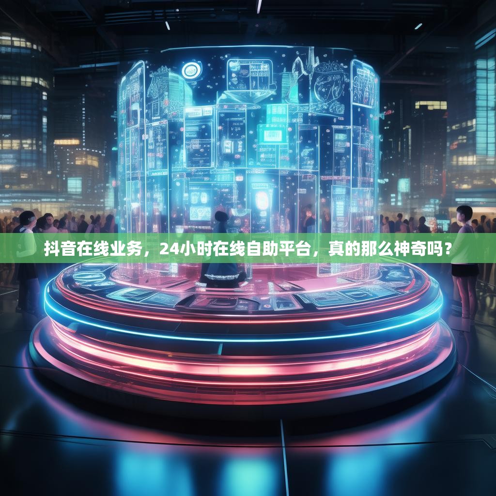抖音在线业务，24小时在线自助平台，真的那么神奇吗？