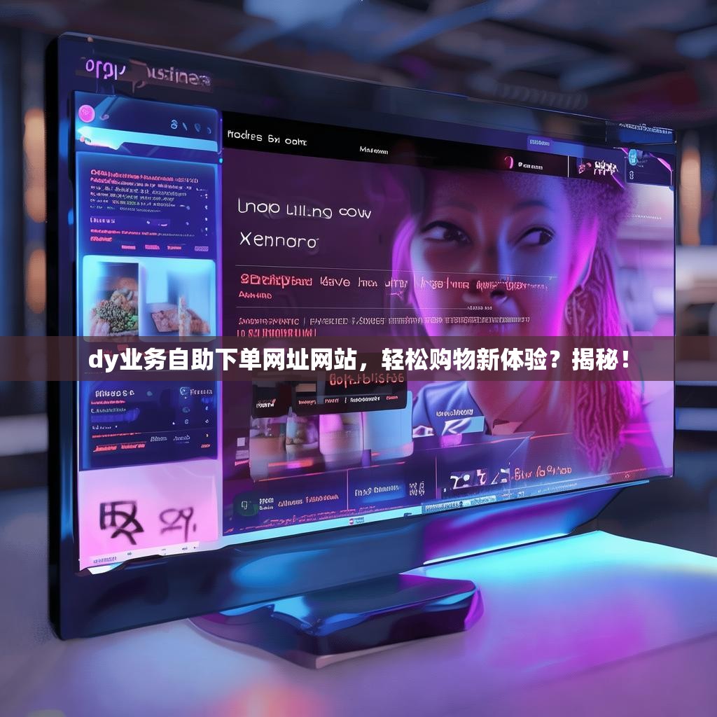 dy业务自助下单网址网站，轻松购物新体验？揭秘！