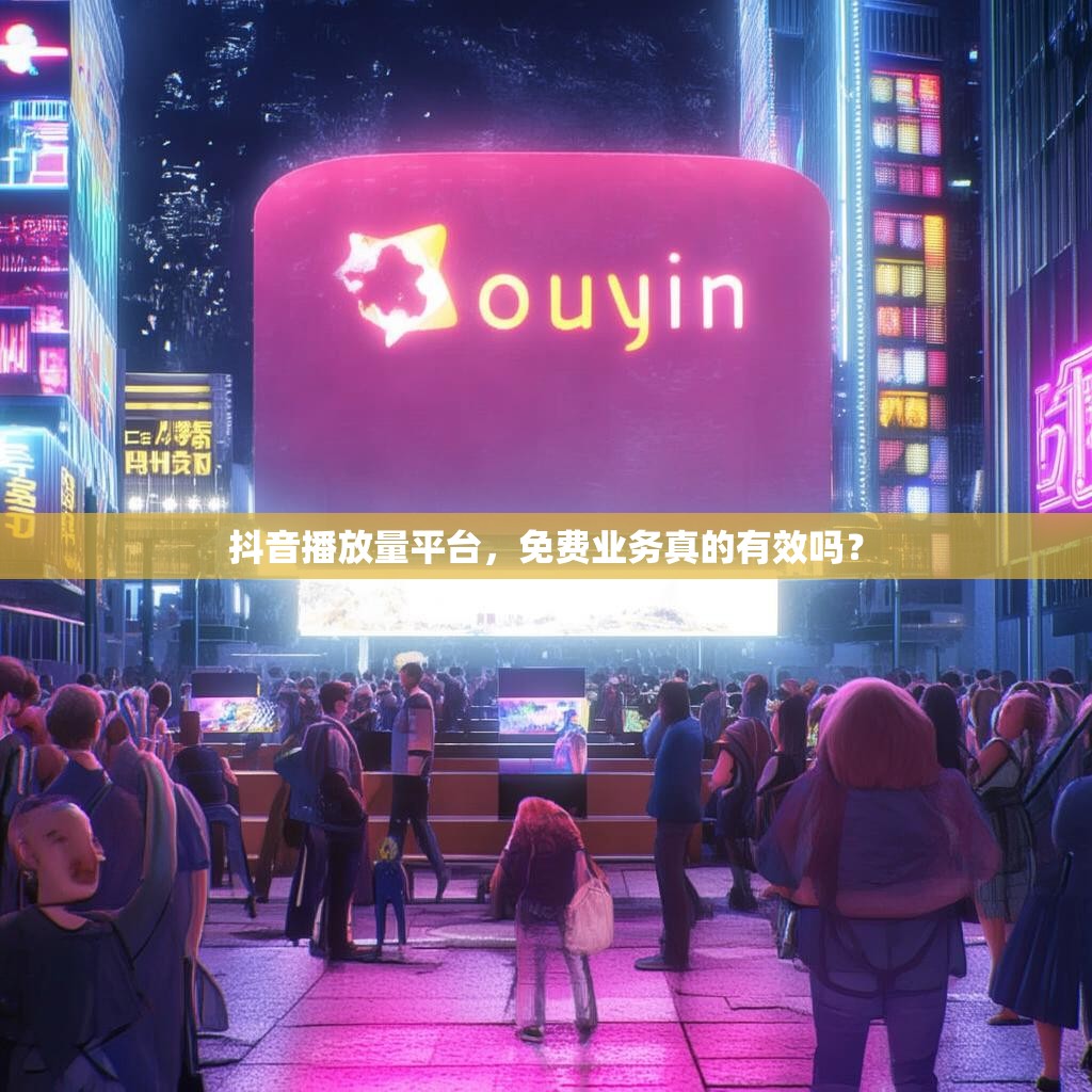 抖音播放量平台，免费业务真的有效吗？