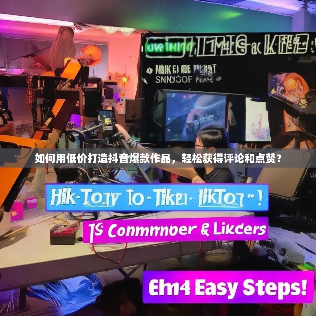 如何用低价打造抖音爆款作品，轻松获得评论和点赞？