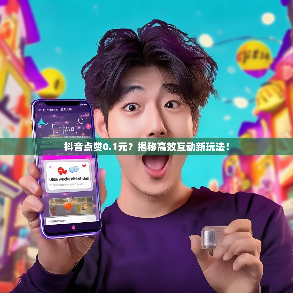 抖音点赞0.1元？揭秘高效互动新玩法！