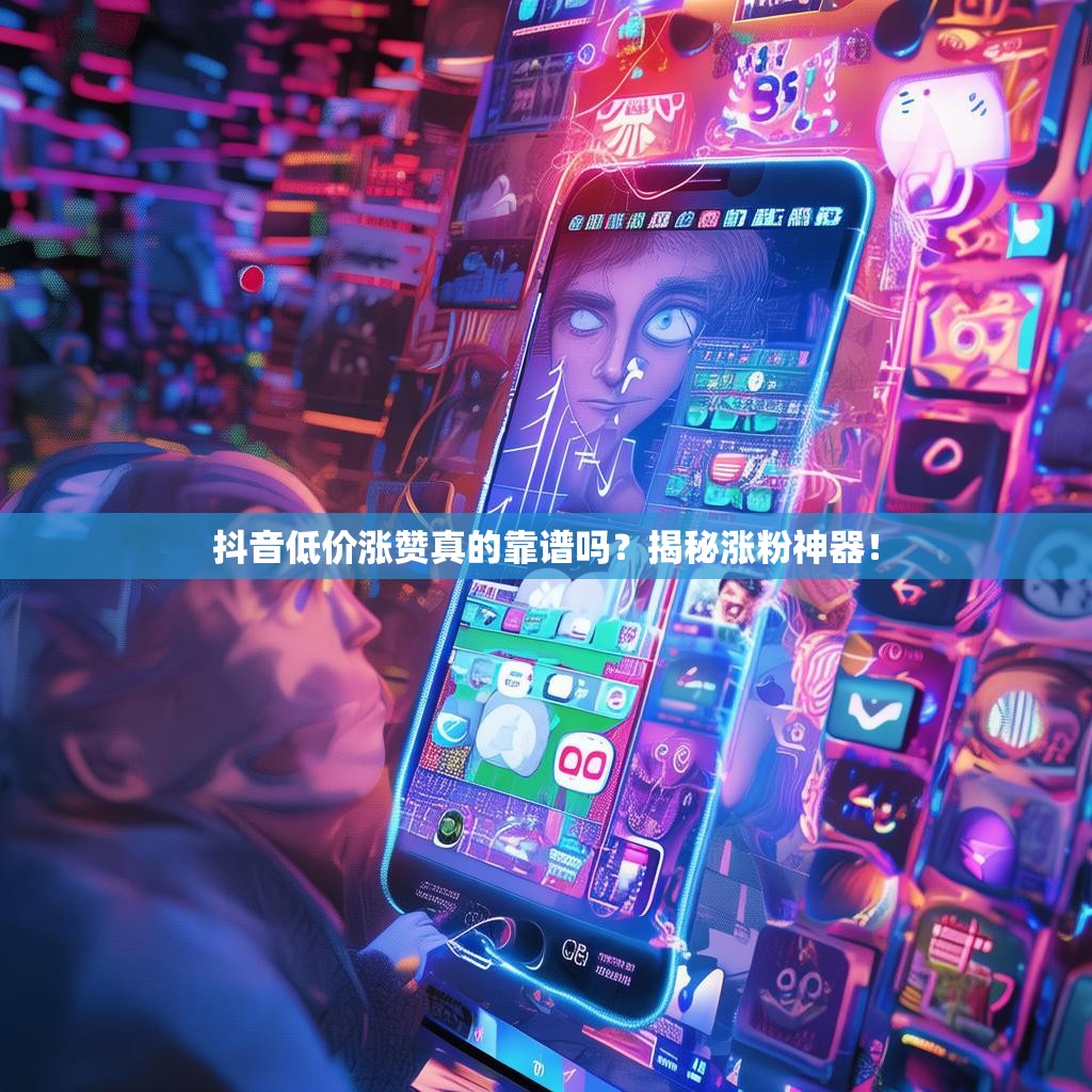 抖音低价涨赞真的靠谱吗？揭秘涨粉神器！