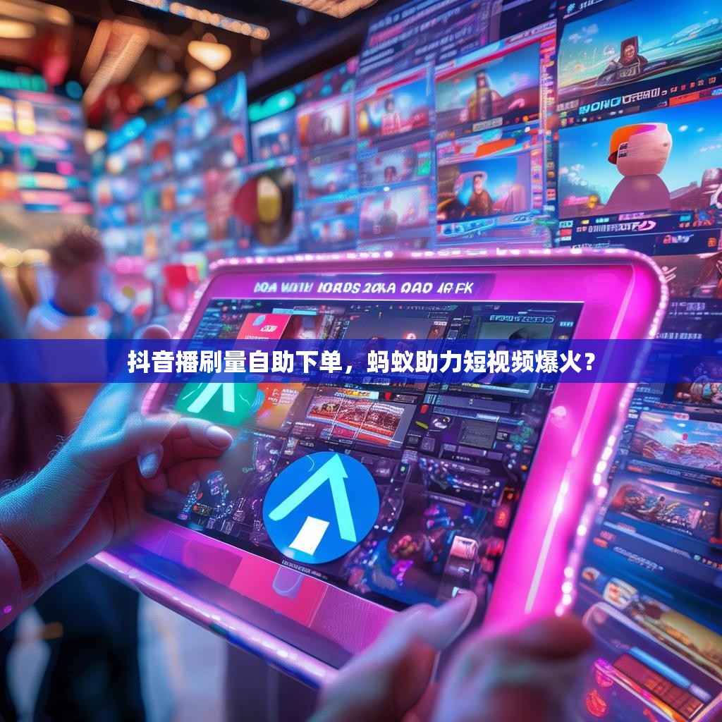 抖音播刷量自助下单，蚂蚁助力短视频爆火？