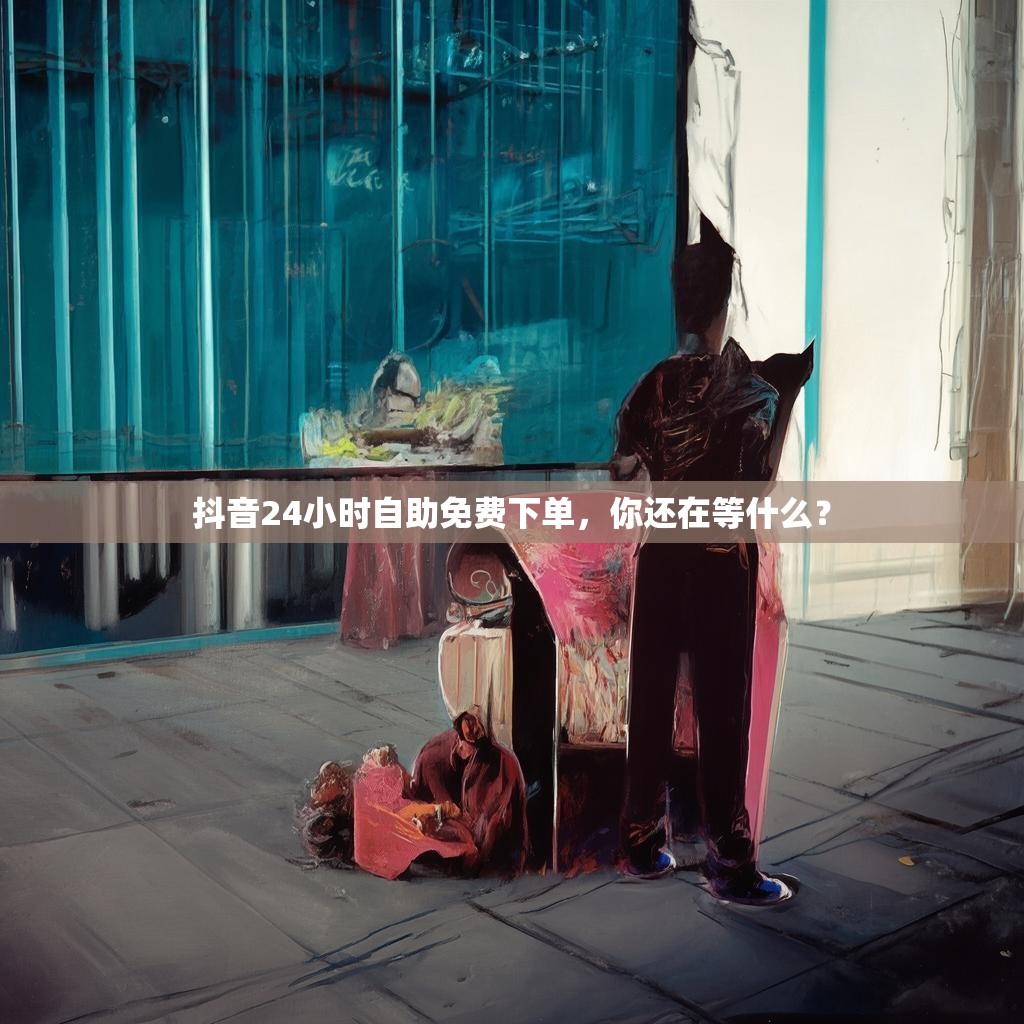 抖音24小时自助免费下单，你还在等什么？