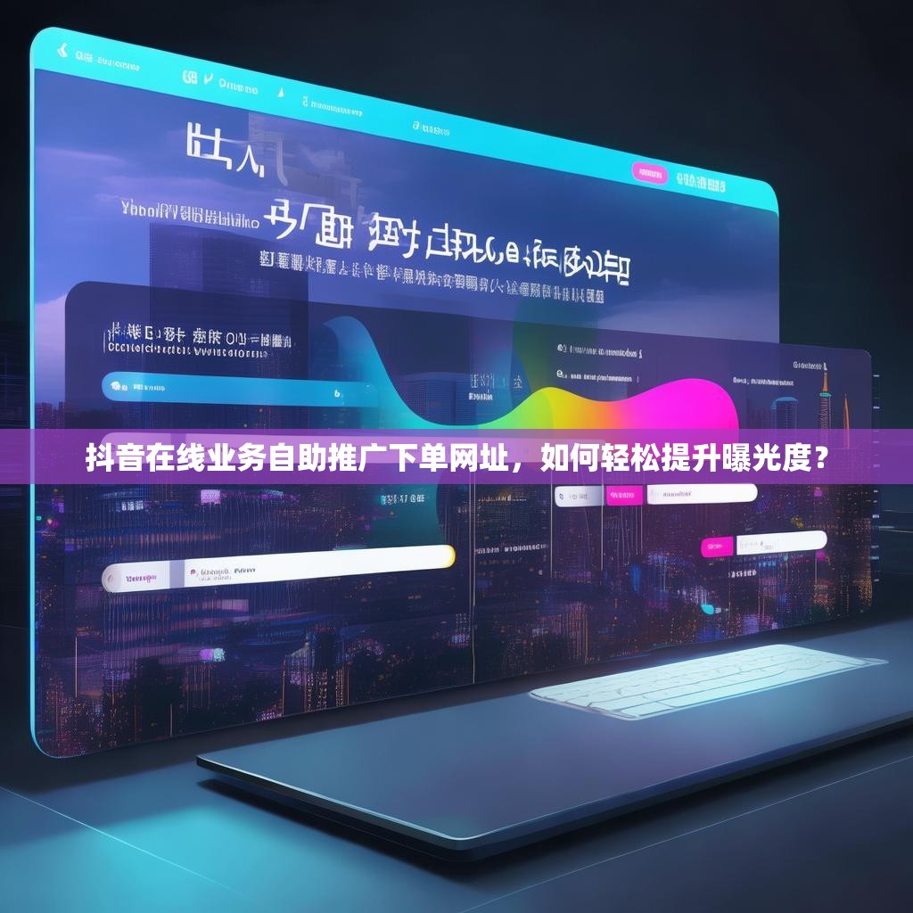 抖音在线业务自助推广下单网址，如何轻松提升曝光度？