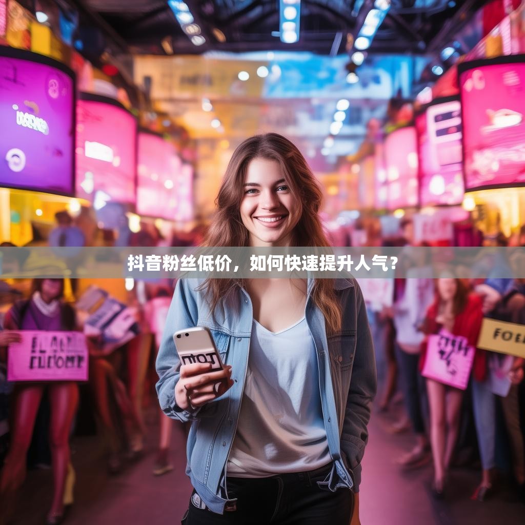 抖音粉丝低价，如何快速提升人气？