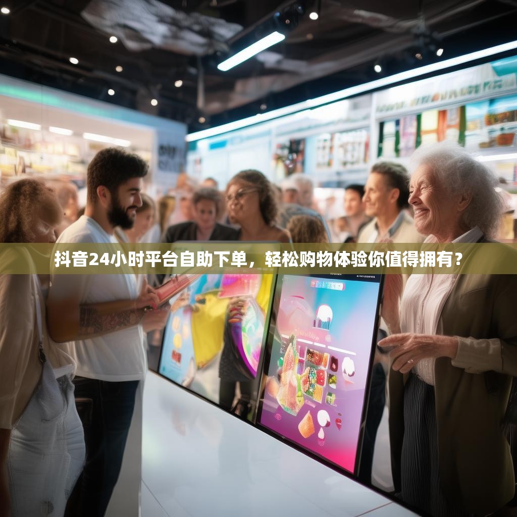 抖音24小时平台自助下单，轻松购物体验你值得拥有？