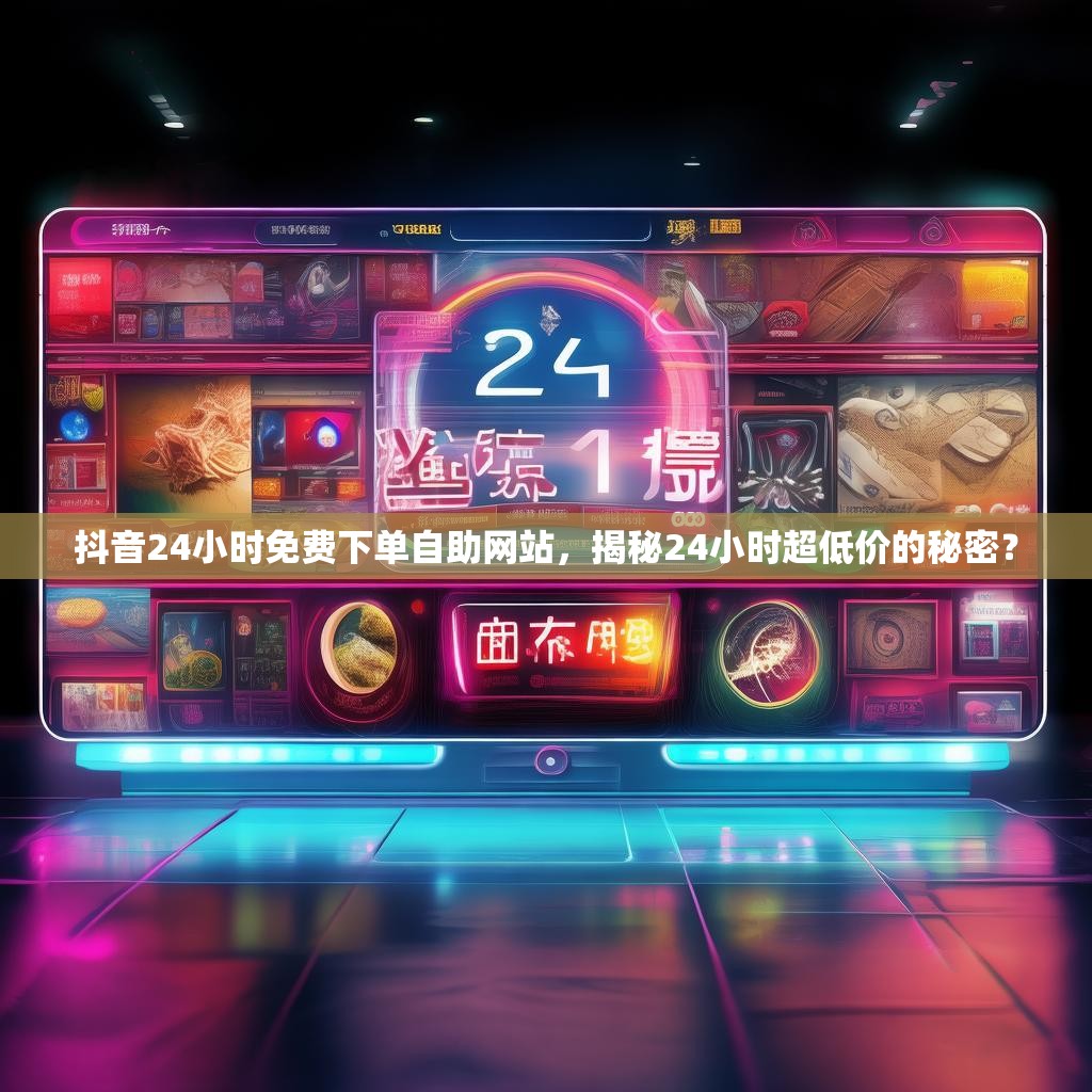 抖音24小时免费下单自助网站，揭秘24小时超低价的秘密？
